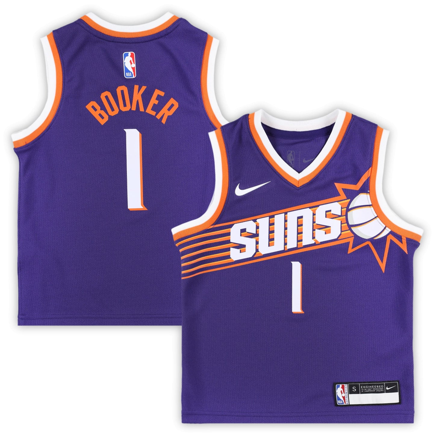 Devin Booker Phoenix Suns Nike Preschool Swingman Player Jersey - Icon Edition - Purple