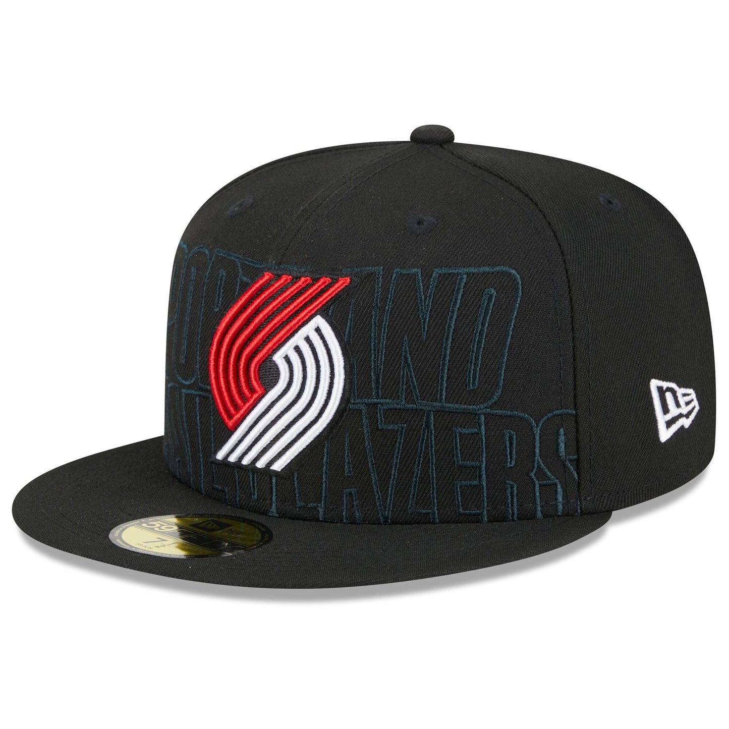 Portland Trail Blazers New Era 2023 NBA Draft 59FIFTY Fitted Hat - Black