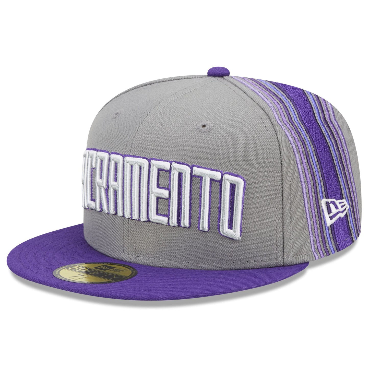 Sacramento Kings New Era 2022/23 City Edition Official 59FIFTY Fitted Hat - Purple