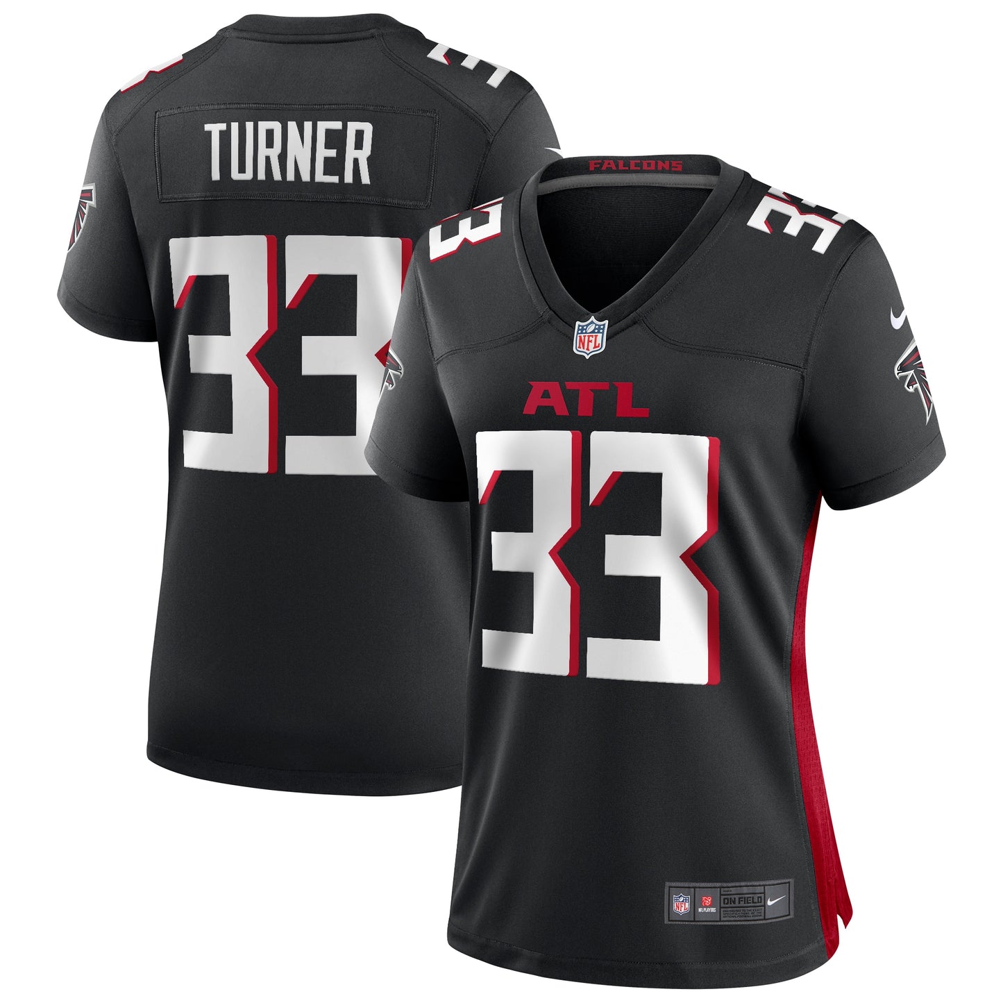 Michael Turner Atlanta Falcons Nike Women's Game Retired Player Jersey - Black