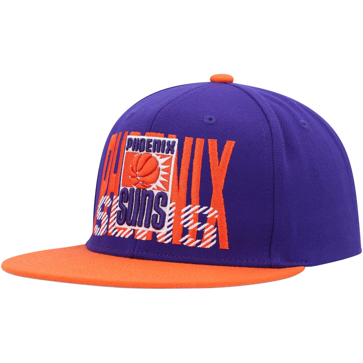 Phoenix Suns Mitchell & Ness SOUL Cross Check Snapback - Purple