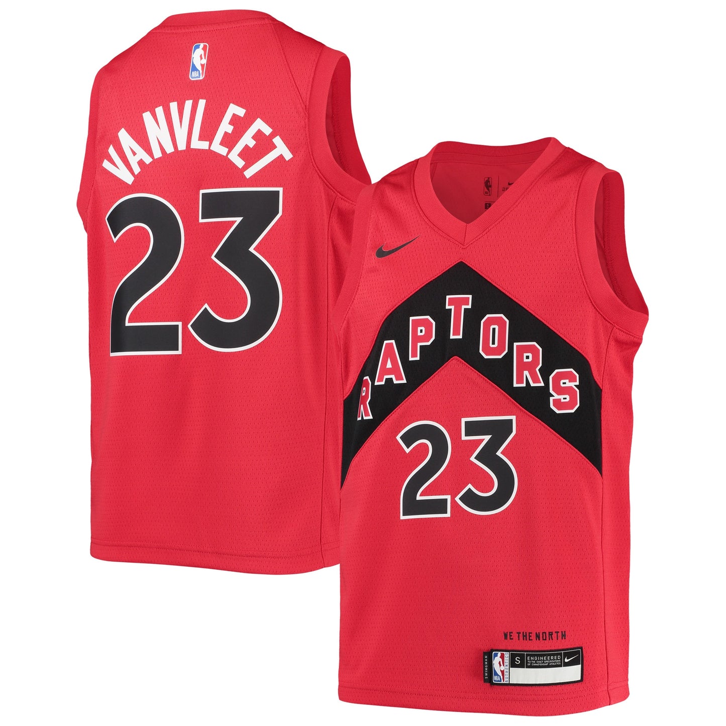 Fred VanVleet Toronto Raptors Nike Youth 2020/21 Swingman Jersey - Icon Edition - Red