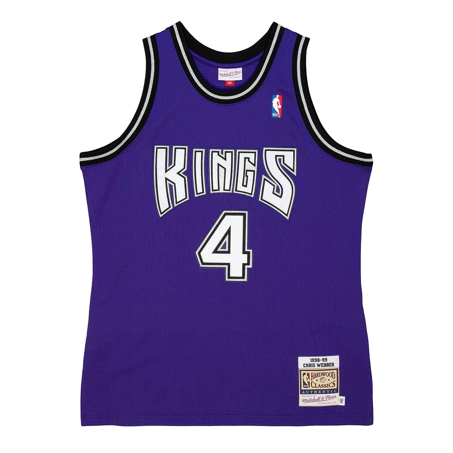 Authentic Chris Webber Sacramento Kings 1998-99 Jersey