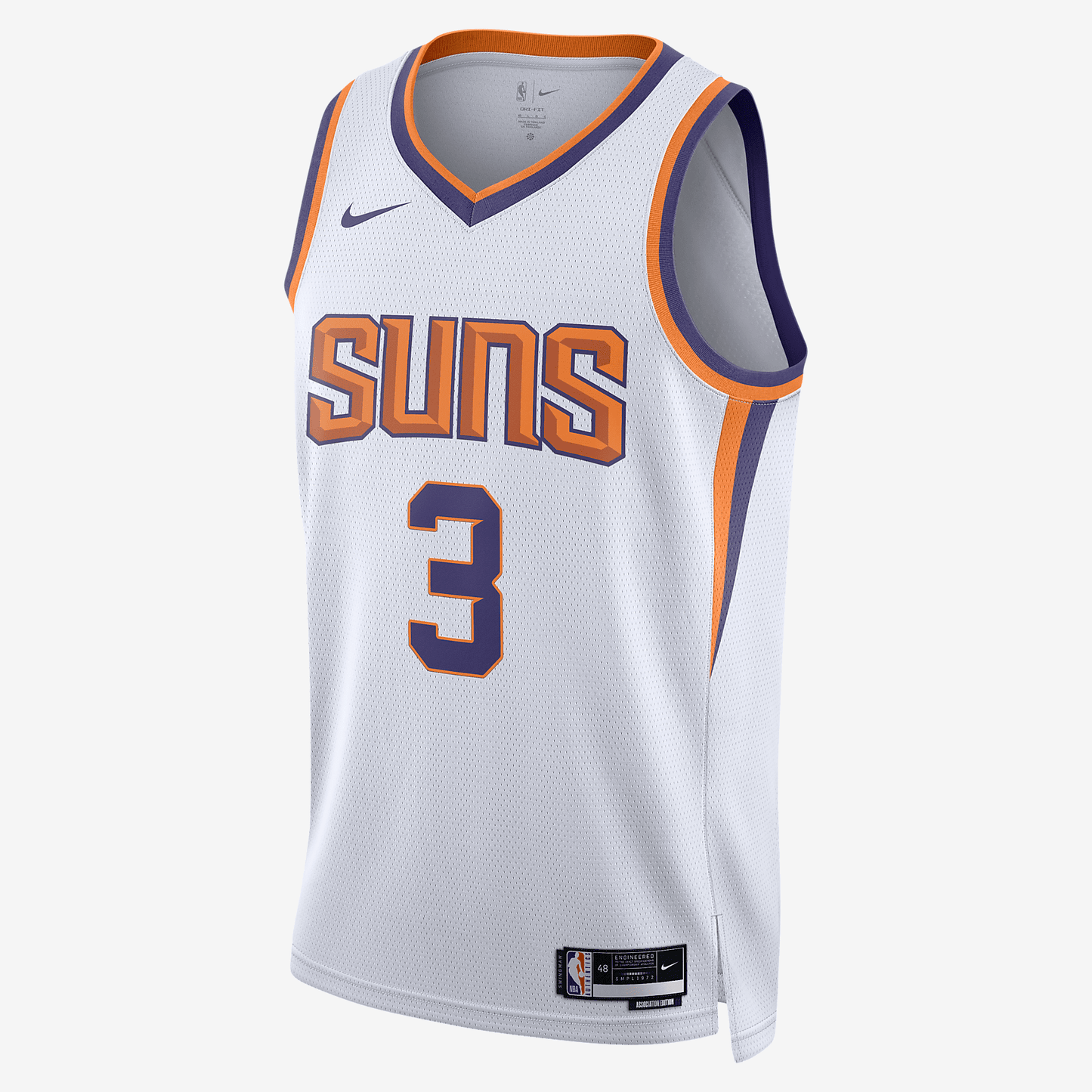 Phoenix Suns Association Edition 2022/23 Nike Dri-FIT NBA Swingman Jersey - White