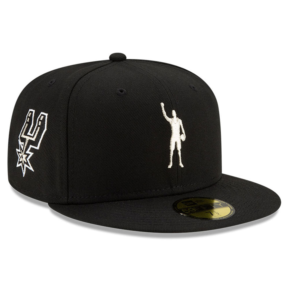 San Antonio Spurs New Era x Compound Play For Change OTC 59FIFTY Fitted Hat - Black